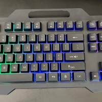 RGB 彩光 USB 鍵盤