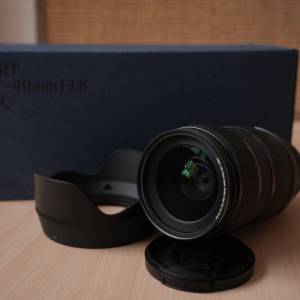Sigma 17-40mm F1.8 DC Art Contemporary for Fuji X Mount