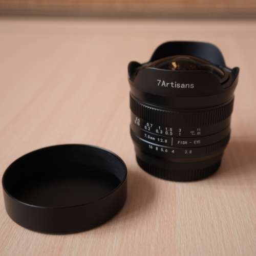 七工匠7.5mm F2. 8 富士魚眼鏡 FISHEYE 富士X-mount