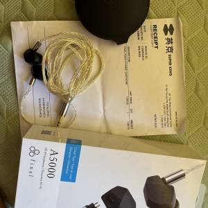 Final audio E5000 有盒有單