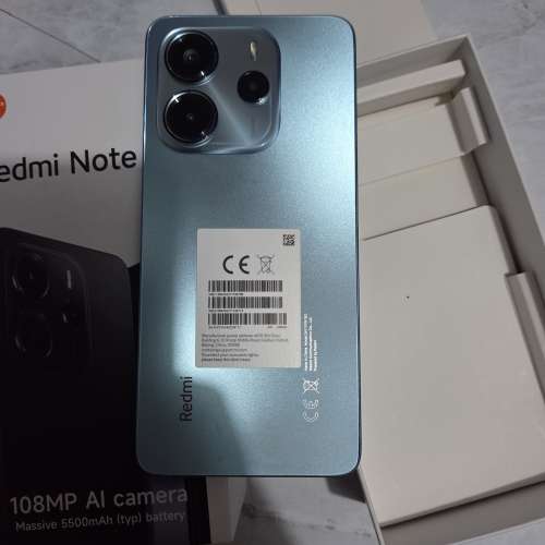 9成新紅米note14 4g 8+256藍色