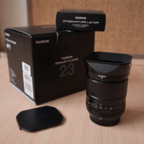 Fujinon XF23mm F1.4 R LM WR送原裝方形金屬遮光罩 XF 23