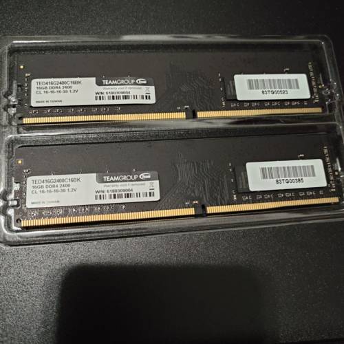 TeamGroup DDR4 2400 16GB x2 32GB RAM