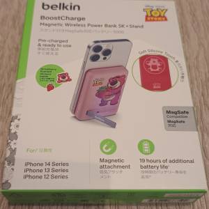 belkin BoostCharge Magnetic Wireless Power Bank 5K + Stand (Disney Collection)