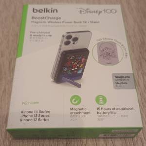 belkin BoostCharge Magnetic Wireless Power Bank 5K + Stand (Disney Collection)