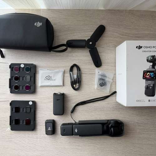 DJI Pocket 3 Creator Combo 98%新, 極少用