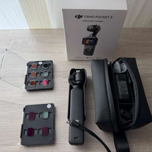 DJI Pocket 3 Creator Combo 98%新, 極少用