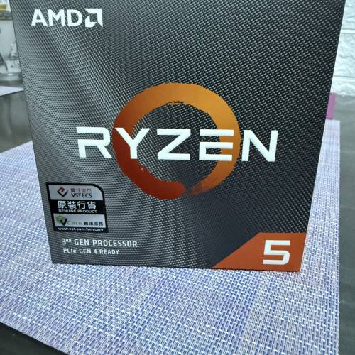 AMD Ryzen 5 3600 有盒無保