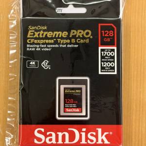 全新未開 : SanDisk Extreme PRO CFexpress-B 128GB