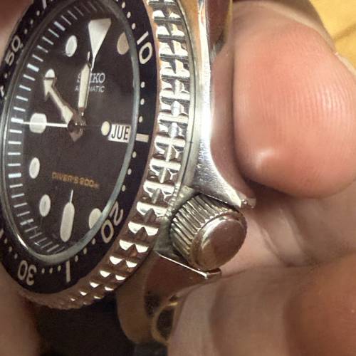 【經典停產】Seiko 精工 SKX007 自動機械潛水錶 (7S26-0020) 淨錶 運作正常 $1388
