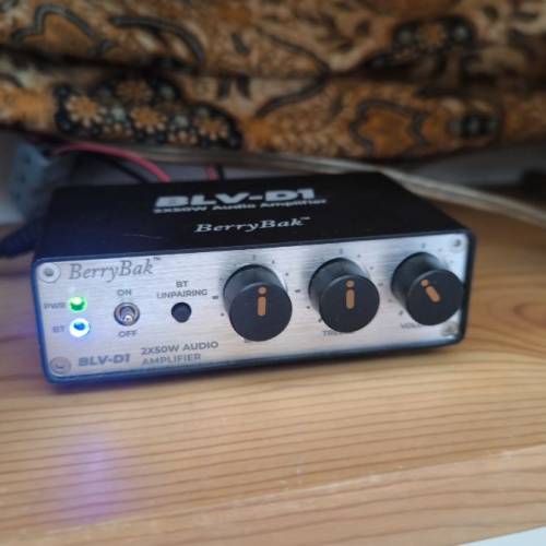 迷你音響組合 (whafedale diamond 10.sr+ berrybak blv-d1) 50W&times;2