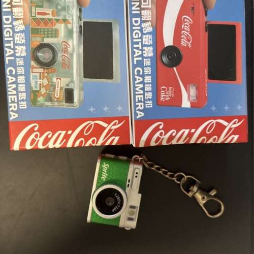 可樂 Coca-Cola 迷你數碼相機匙扣