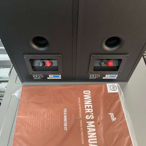 polk 普乐之声mxt15書架音箱环绕音箱 全新沒用過 有原装包裝箱