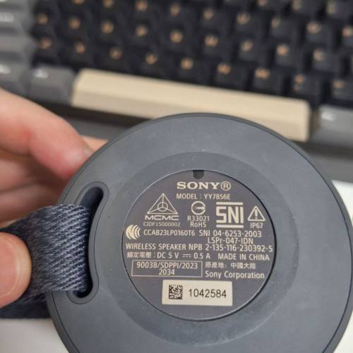 SONY SRS-XB100 藍牙無線揚聲器 喇叭 音箱 Bluetooth Speaker 索尼