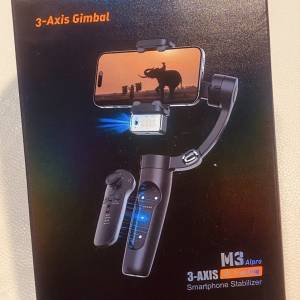 全新M3 Alpro 3軸手機穩定器 AI smartphone stabilizer