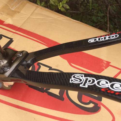 全新 SPEEDONE SOR 鋁合金7005 避震小m輪徑車架