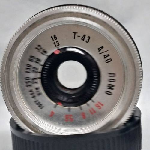 改鏡:LOMO Smena 8M T-43 40mm F4 /ЛОМО 已改 M42牙,有光圈,新淨 (配合 對焦筒...