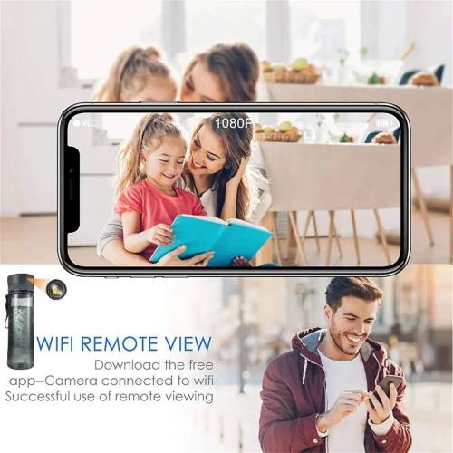 ⭕2026 水瓶攝像頭，附Wi-Fi、1080P CMOS感測器、內建麥克風和夜視功能