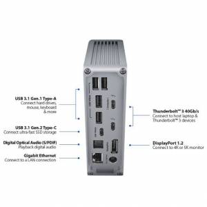 CalDigit TS3 Plus Thunderbolt 3 docking for Mac & PC support 2x4K mon