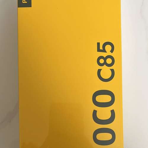 Brand new xiaomi Poco C85 Black 6GB+128GB 全新 小米 手機