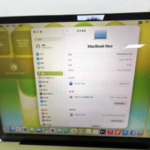 MacBook NEO 8+256