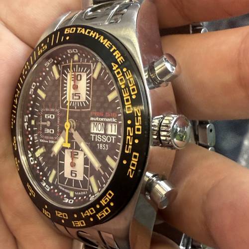 「【經典賽車魂】天梭 Tissot PRS 516 自動計時碼錶