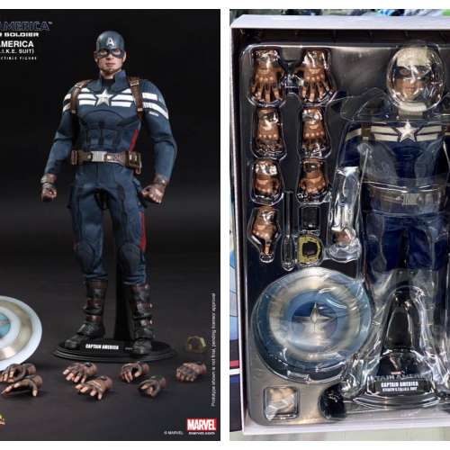 Hot Toys 美國隊長 Captain America : TWS &ndash; Captain America (Stealth S.T.R.I.K...