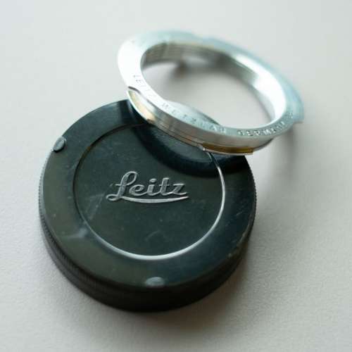 Leica ltm to M 鏡頭轉接環 21-35mm 135mm 鏡合用 原廠Leica 連原廠底蓋 L39