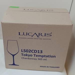 全新 Wine&Dine Lucaris 酒杯一盒六隻