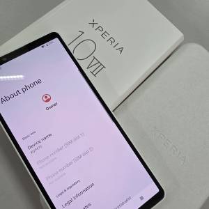 #2817 - Sony Xperia 10 VII 5G (8+128GB) 白色 平行進口 99%新