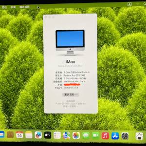 2017年 蘋果電腦 21.5 寸 4K