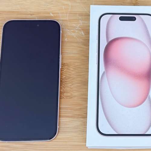 iPhone 15 128GB 粉紅色 (95新)