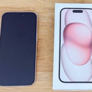 iPhone 15 128GB 粉紅色 (95新)