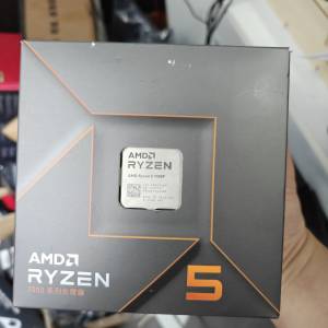 AMD Ryzen 5 7500F 6核心12線程 處理器 BOX (2026年8月購入)