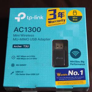 TP-LINK AC1300 mini wireless MU-MIMO USB ADAPTER ( ARCHER T3U 迷你USB網卡 )