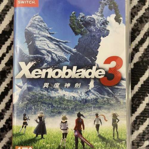 Nintendo Switch Xenoblade 3 異度神劍3 中文版