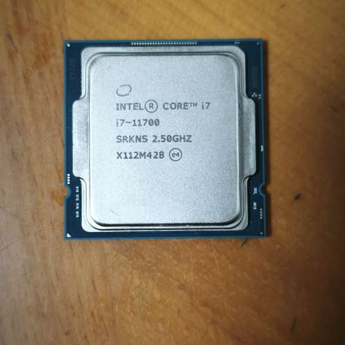 Intel Core i7-11700 CPU 連風扇散熱器