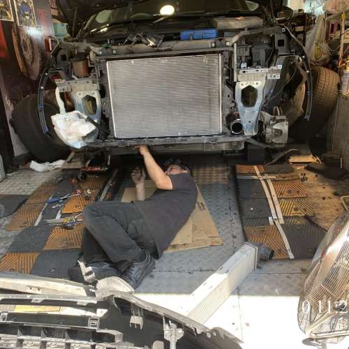 Land Rover range rover 路虎   越野路華  汽車 冷氣維修更換 冷氣泵 散熱網