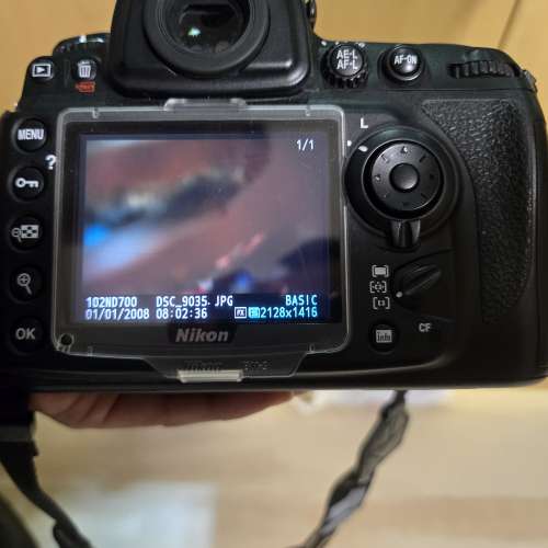Nikon D700 (HK) 數碼單反相機連Sandisk 8GB卡