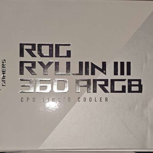 全新 ASUS ROG Ryujin III 360 ARGB White
