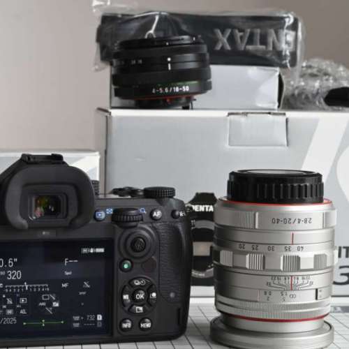 HD PENTAX-DA 20-40mm F2.8-4ED 銀色