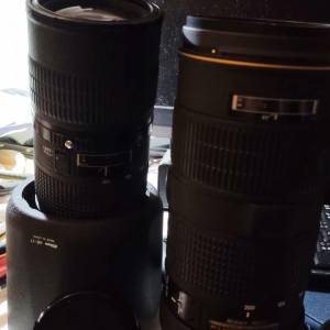 sell my two famous and very useful lens AFD 70-180mm & AFS 80-200MM 2.8 ED=$5200