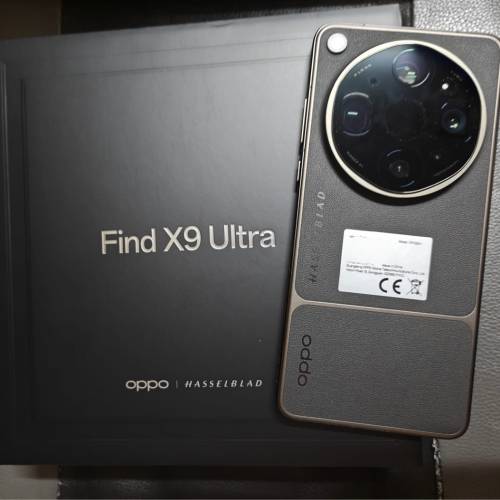 出售港行oppo find x9 ultra 大地苔原色16+1TB版(全套有單有盒有保養完美無花)