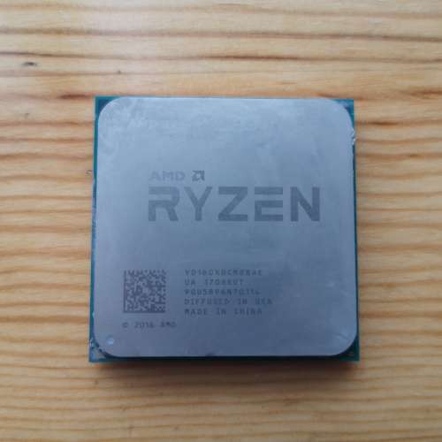 Ryzen 7 1800X  (8核16線程 AM4 CPU 運作正常)