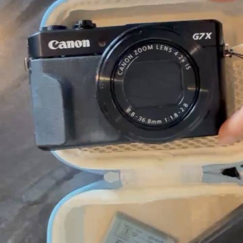 Canon G7X mark II