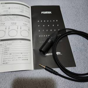 Fostex t60rp, t50rp mk4 用 xlr平衡線