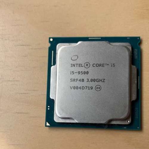 Intel CPU 英特爾中央處理器 Intel Core i5-9500 3.00GHz CPU