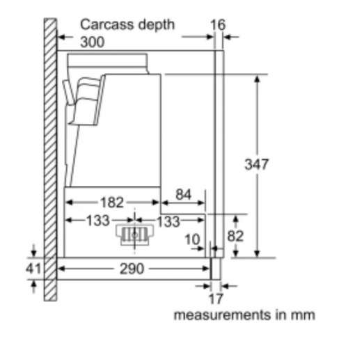 【全新】Bosch 90cm 伸縮式抽油煙機 (DFSO97A51B)