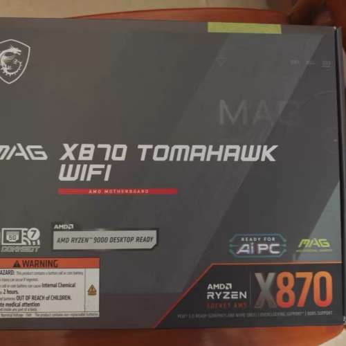 微星MSI MAG X870 TOMAHAWK WIFI AM5電腦底板