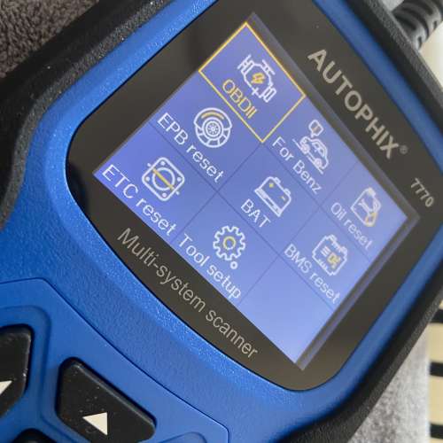 AUTOPHIX 7770 ,OBD 2(TFT Color Large Display)Professional Diagnostic Scan OBD II